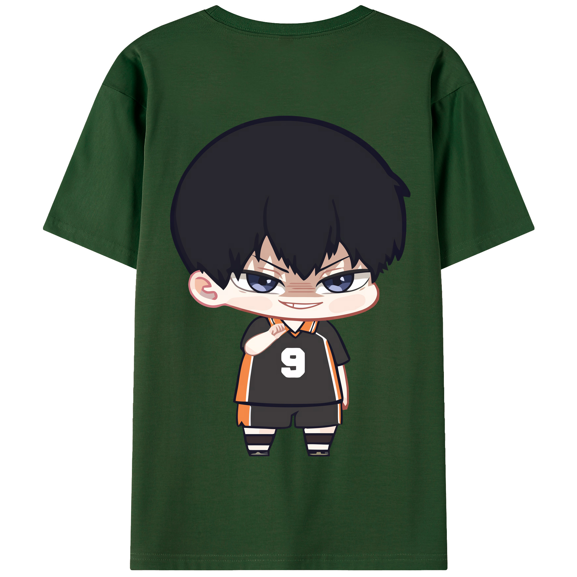 （画像用） ハイキュー!! Haikyu!! 綿100％半袖Tシャツ（背面プリント）
